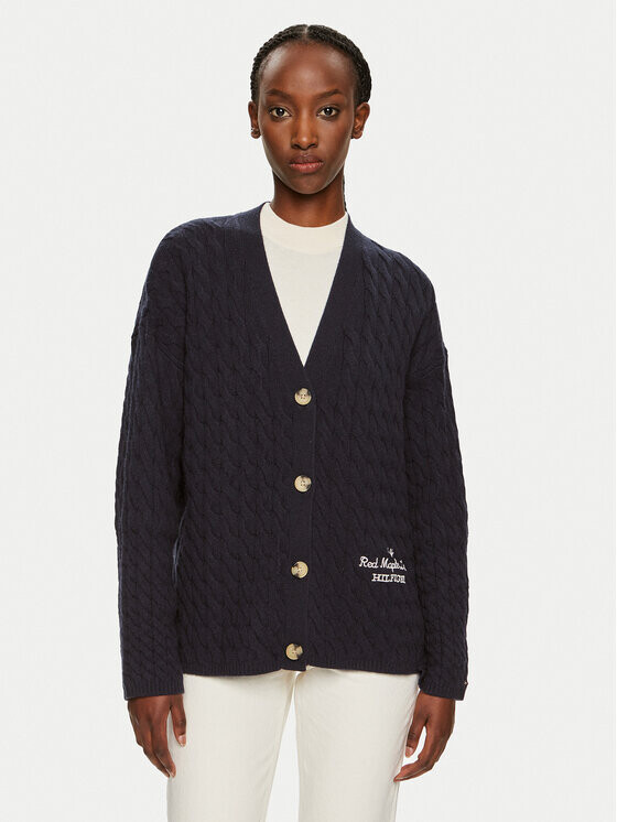 

Кардиган свободного кроя Tommy Hilfiger, синий