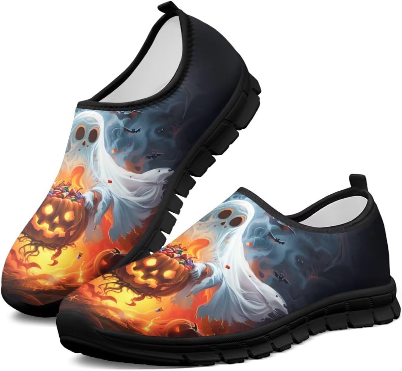 

Комфортные слипоны для мужчин, медицинские легкие кеды без шнурков, низкие кроссовки, дышащие, мягкие, для спортзала и повседневной носки, размер 5-14, черная подошва Ocxbuir