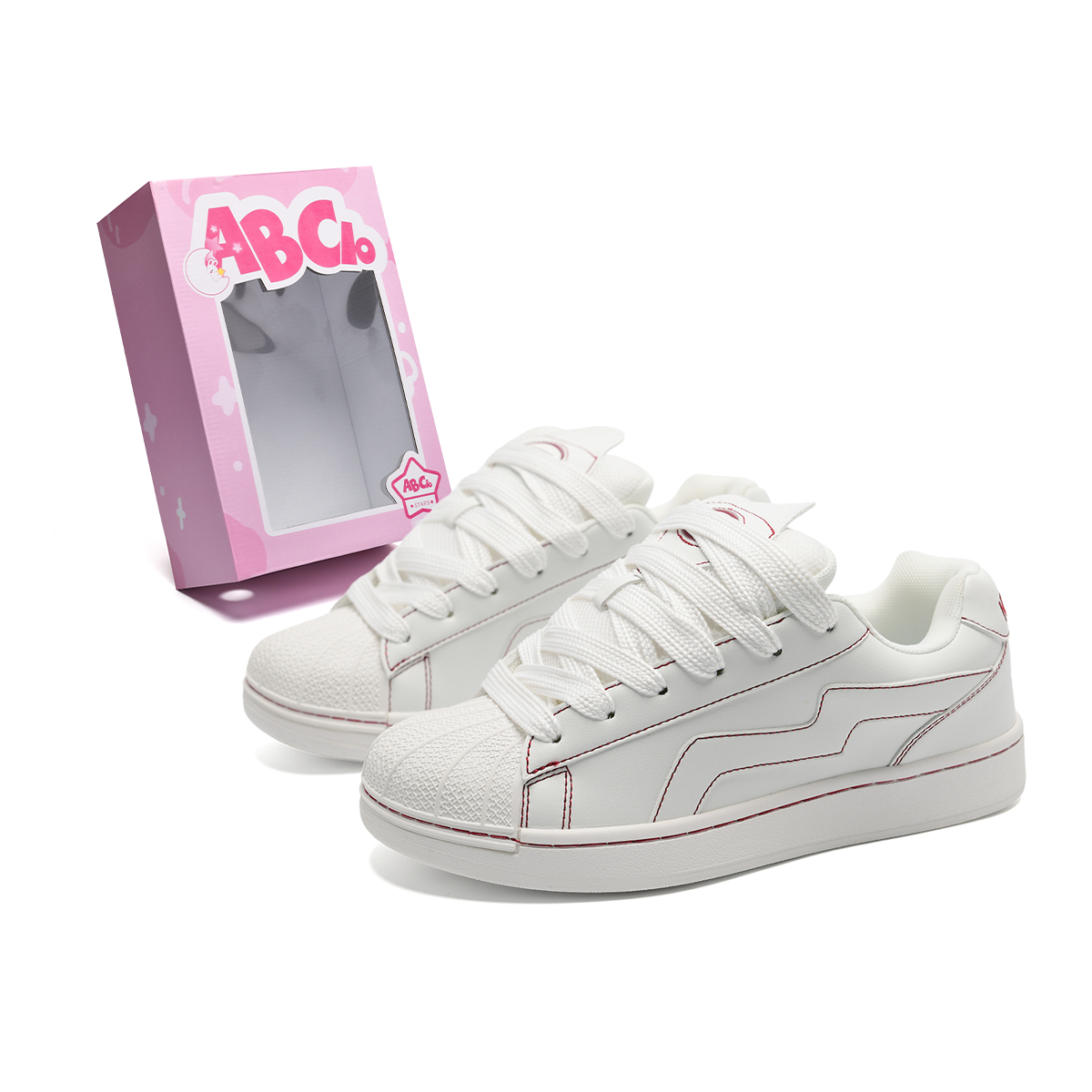 

ABCIO Юнисекс скейтерские кроссовки лоу-топ сырный желтый/кремовый белый/белый синий красный/бордовый - кремовый белый, цвет Cream White