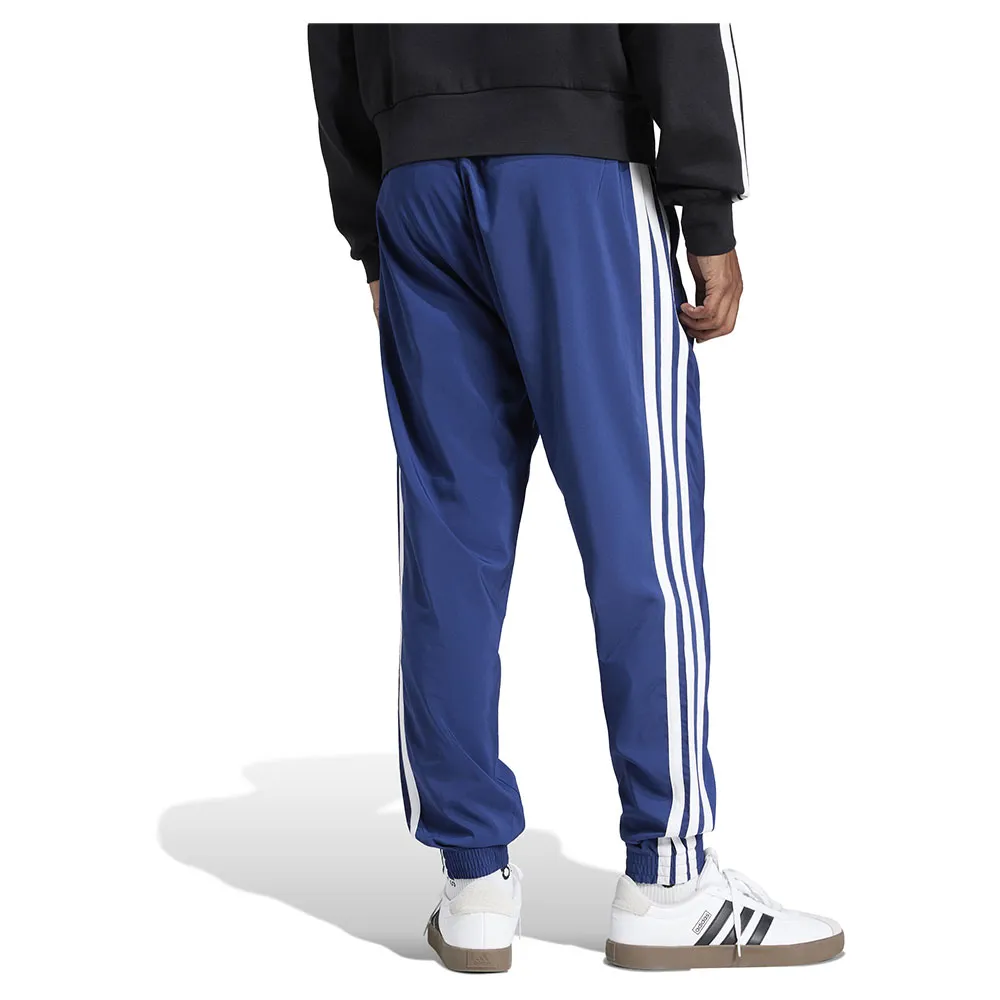 Джоггеры adidas Essentials 3 Stripes Woven, синий — фото 2