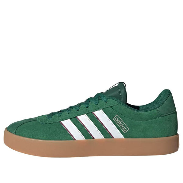 

Кроссовки vl court 3.0 'dark green cloud white' Adidas, зеленый