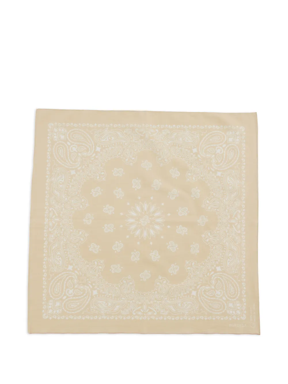

Японская бандана с узором «пейсли» Fortela, бежевый