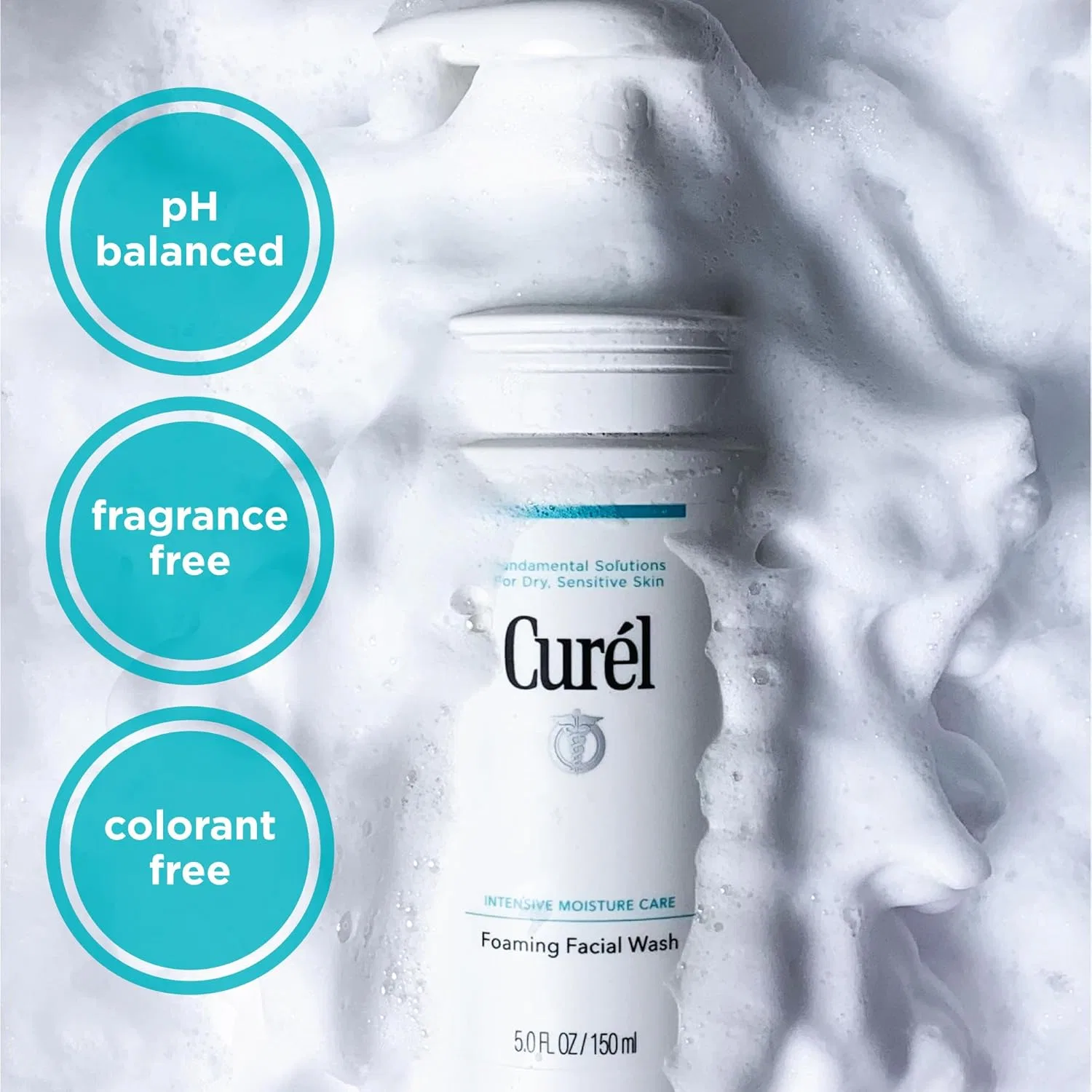 Пенка для умывания Curel — Gentle Cleansing для сухой чувствительной кожи от — фото 4