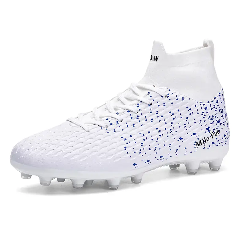 

Футбольные бутсы для детей и подростков с высокой амортизацией и износостойкостью D&W, белый