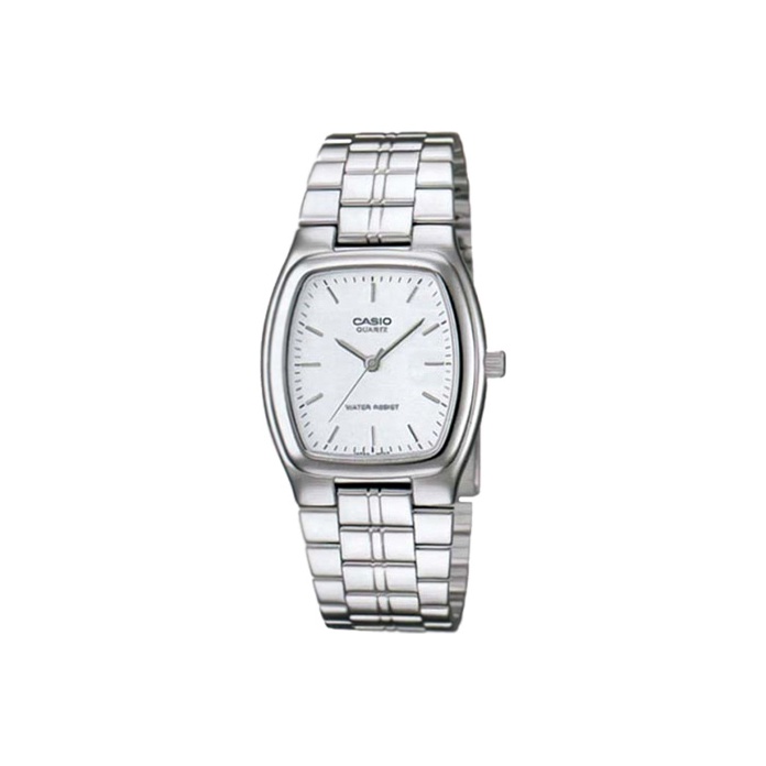 

CASIO Часы Women's Standard Series 30mm Silver Watch, Silver Dial