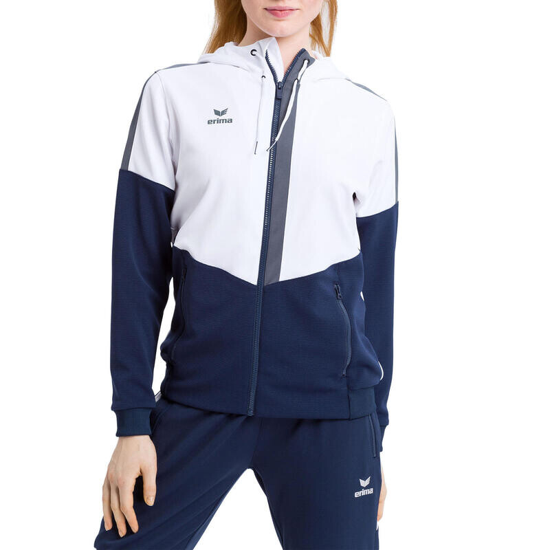 

Спортивная куртка Erima, цвет weiss/weiss/navyblau