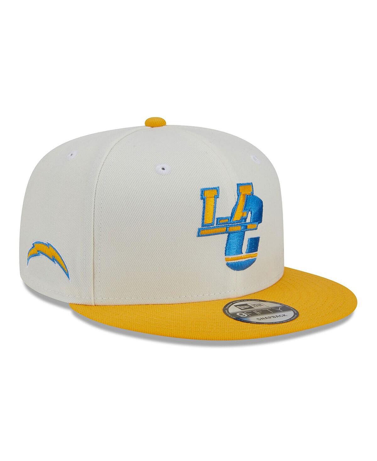 

Мужская кремово-золотая кепка Los Angeles Chargers City Originals 9FIFTY Snapback New Era