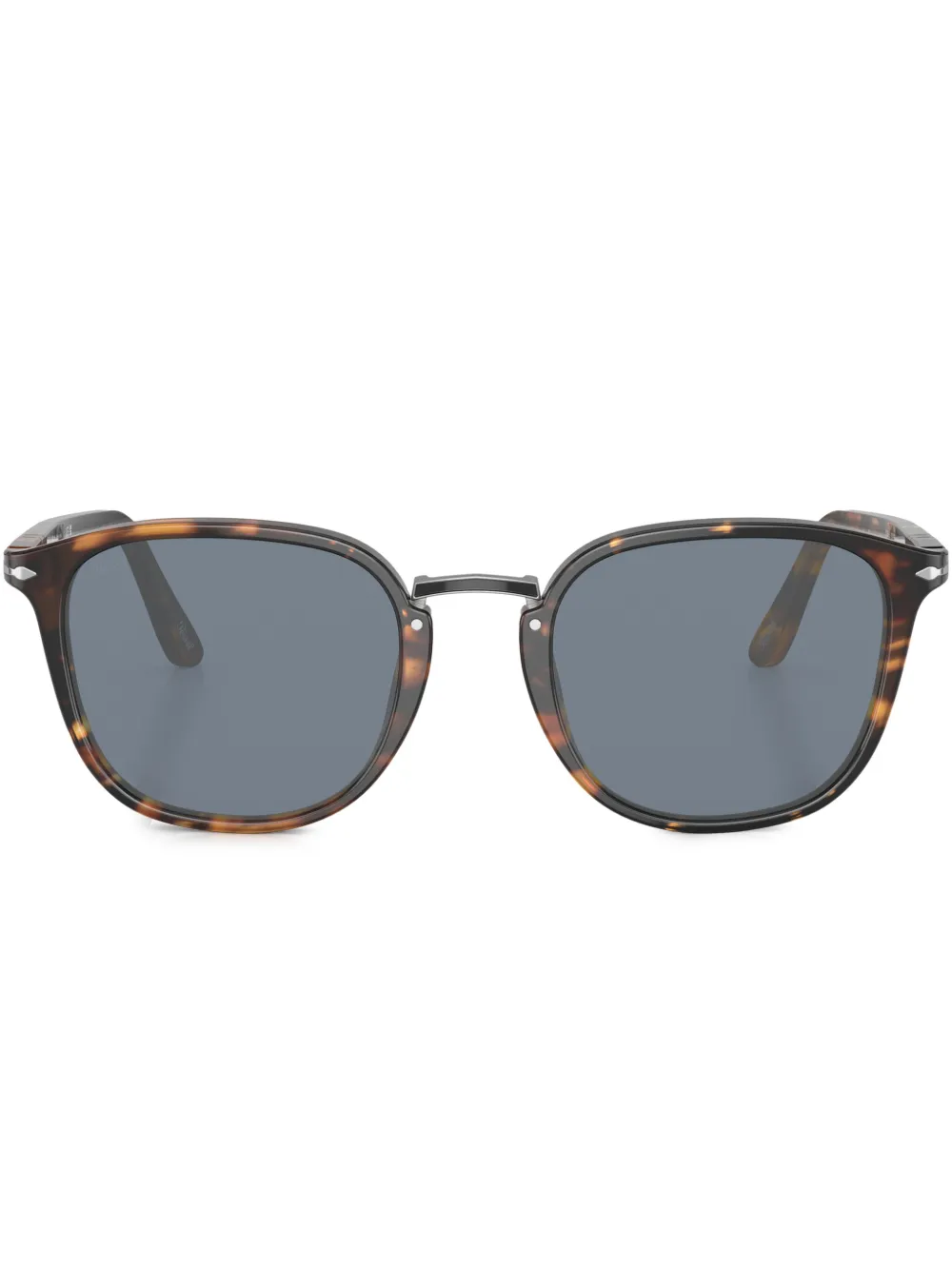 

Солнцезащитные очки в черепаховой оправе Persol, коричневый