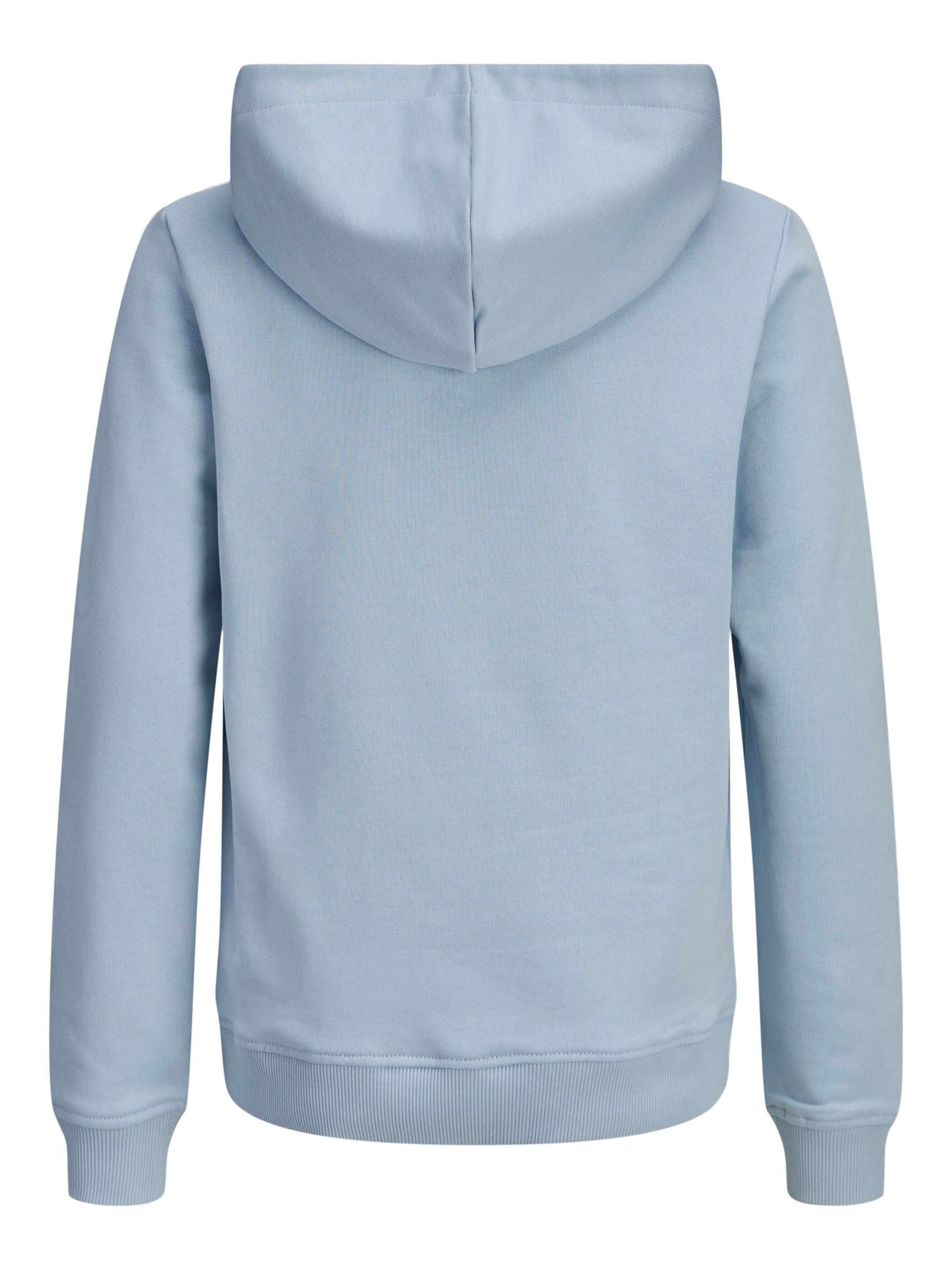 Jack & Jones Junior Толстовка в пыльно-голубом цвете — фото 2