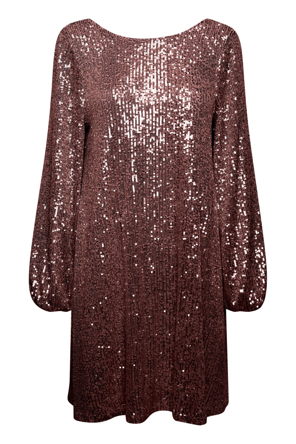 

ICHI Коктейльное платье в коричневом цвете