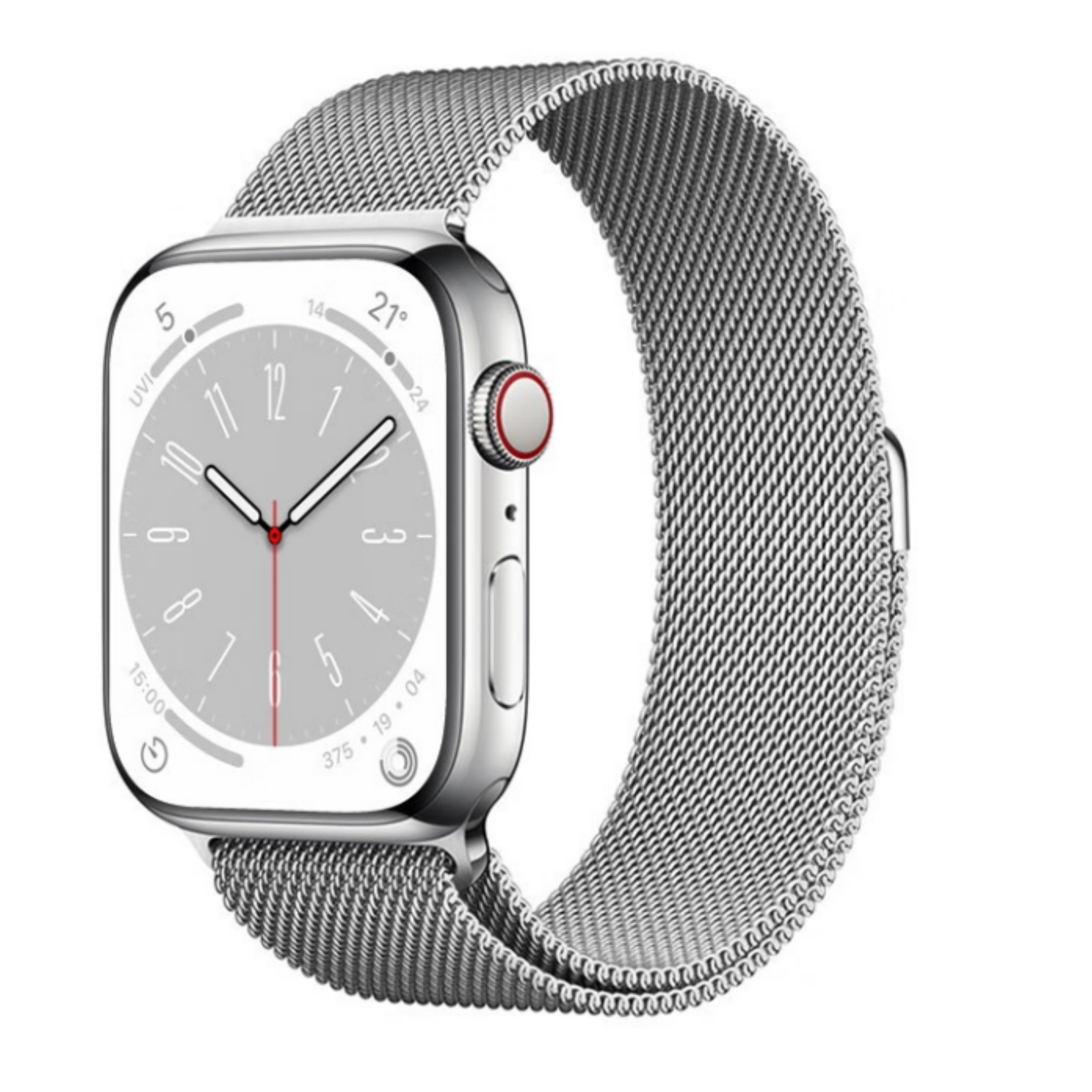

Ремешок Apple, совместимый с металлическими часами Apple Watch S10 и IWatch 9 8765432 Wepro, черный