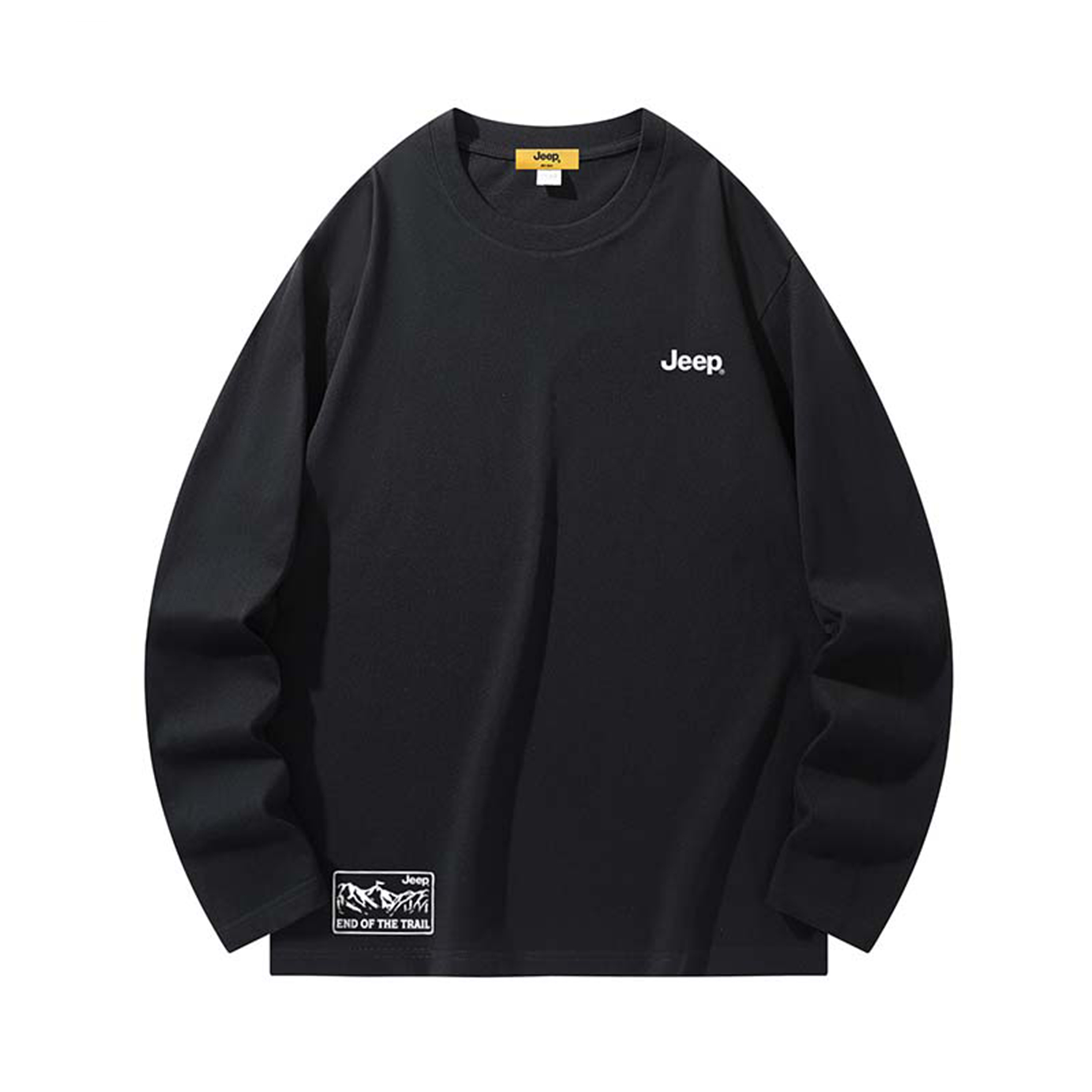 

Футболка Unisex Crew Neck Moderate Straight Fit Jeep, pure черный