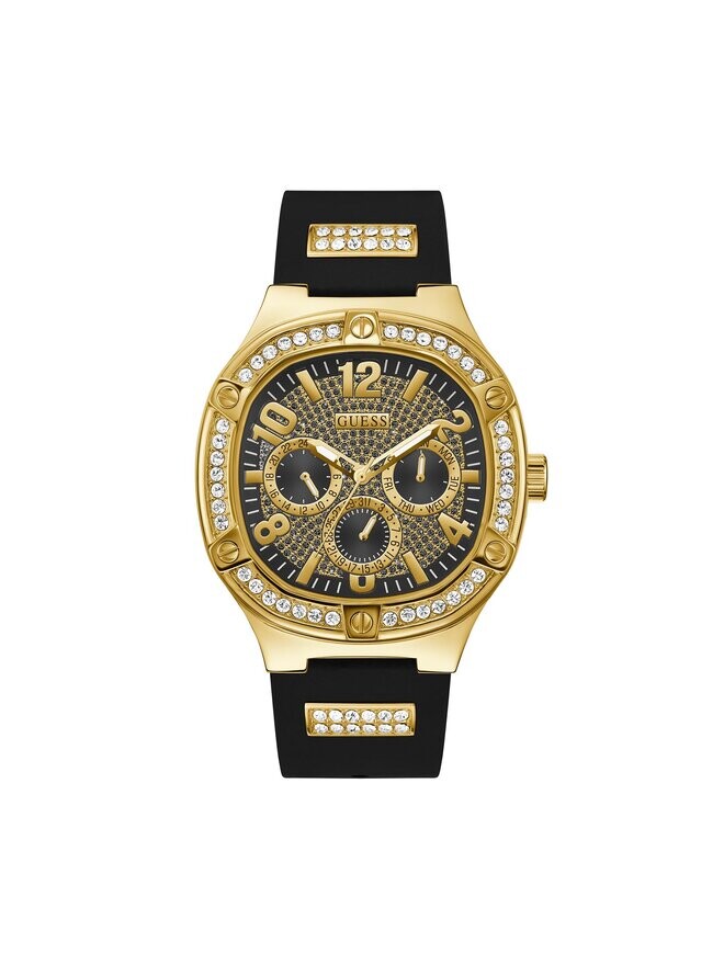 

Часы Duke GW0641G2 Guess, черный/золотой