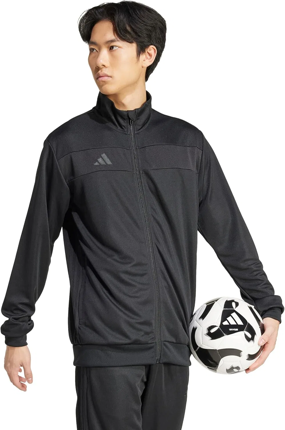 Тренировочная куртка Tiro 25 Essentials, adidas, черный — фото 2