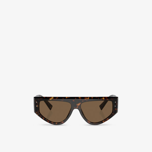 

Dg4461 солнцезащитные очки из черепахового ацетата Dolce & Gabbana, коричневый