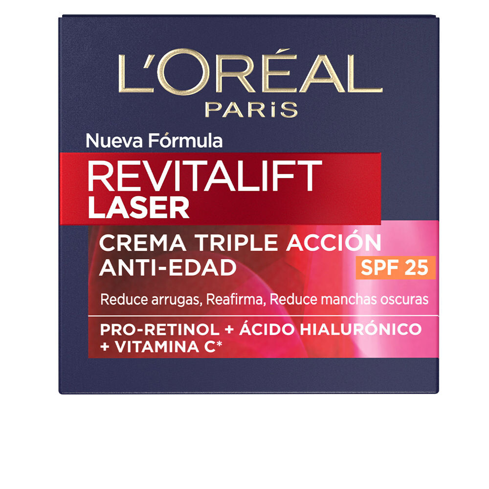 

Крем против морщин Revitalift laser crema día spf20 L'oréal parís, 50 мл