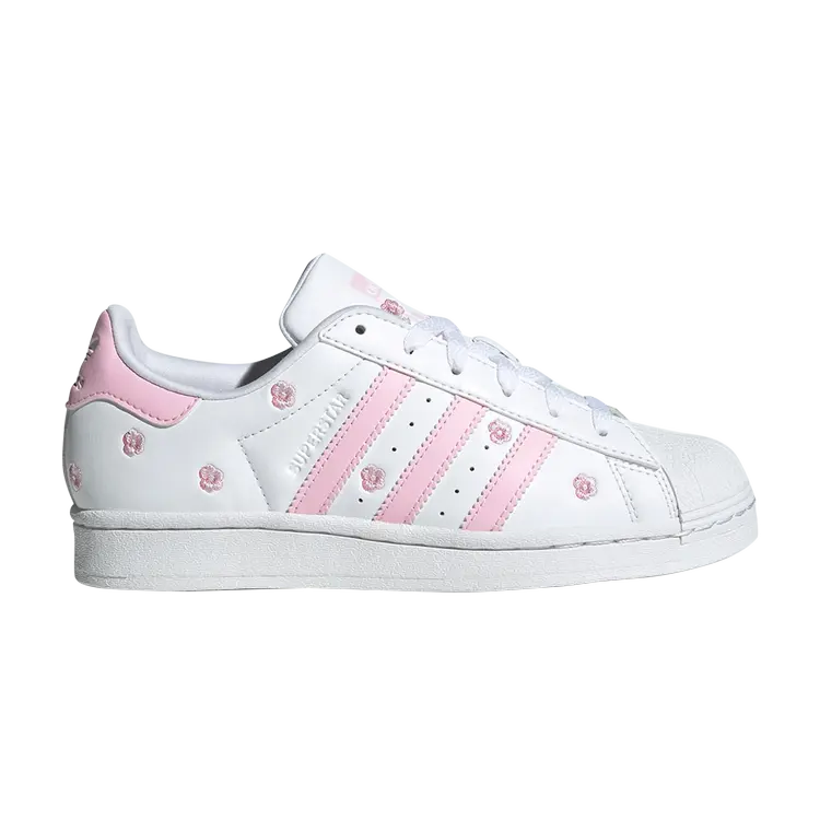 

Кроссовки Superstar J, цвет Pink Floral Embroidery