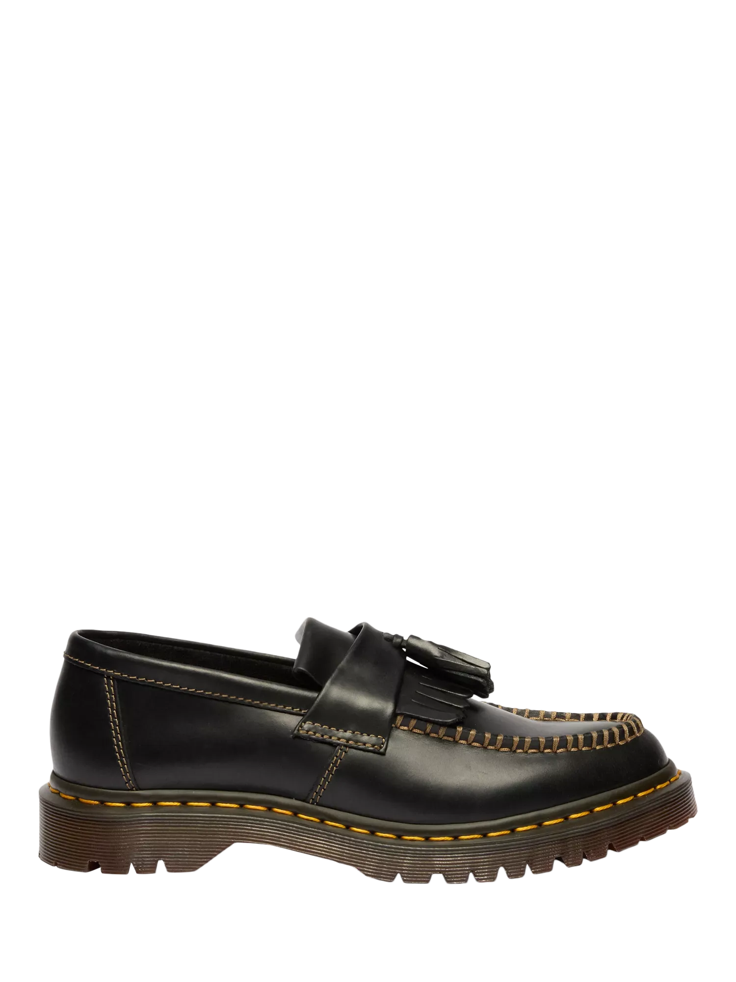 Кожаные лоферы Adrian с кисточками, Black Orleans Dr. Martens