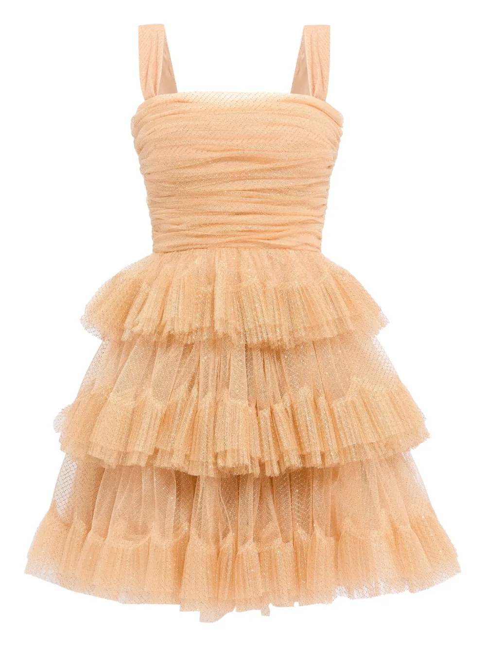 

Мини-платье Fall From Grace Jenny Packham, нейтральный