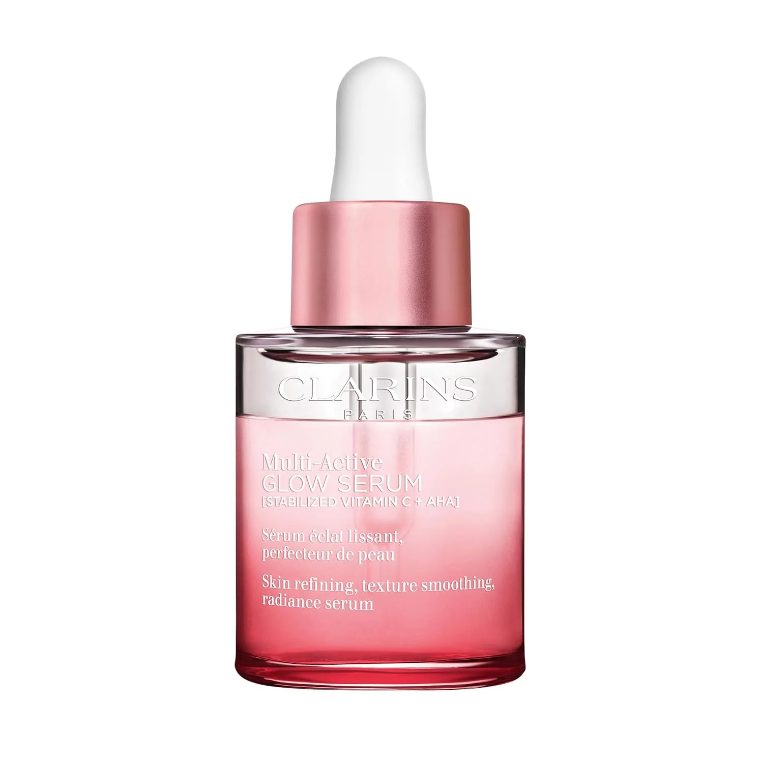 Сыворотка Clarins — Осветляющая Multi-Active Brightening Glow Serum с витамином С и AHA | Заметно осветляет, 30 мл
