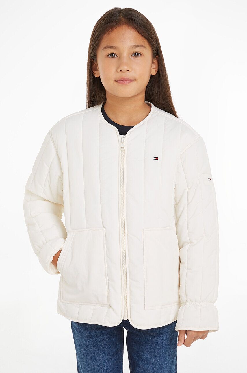 

Детская куртка Tommy Hilfiger, бежевый