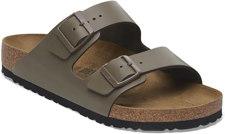 Сандалии Birkenstock Arizona из натуральной кожи, размер EU 42, серый — фото 3