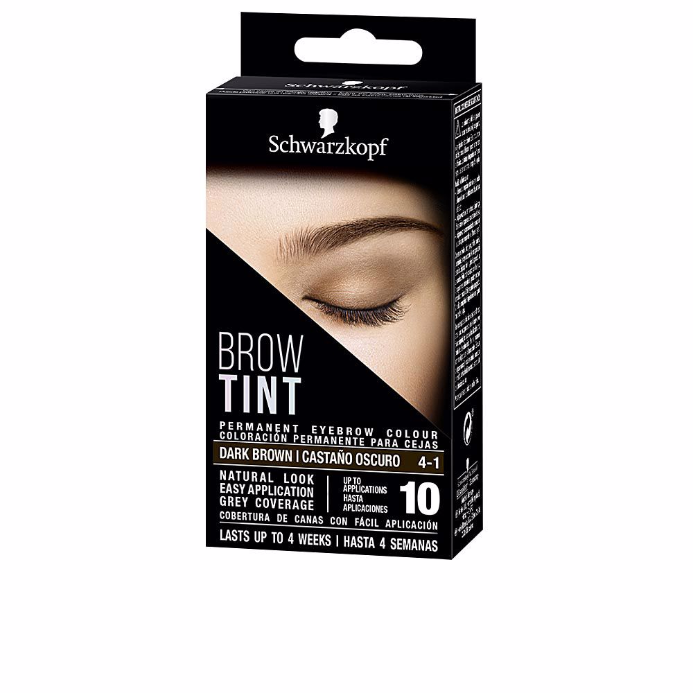 

Краски для бровей Brow tint tinte cejas Schwarzkopf mass market, 10 шт, 4-1-castaño oscuro