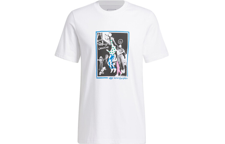 

Футболка мужская белая Adidas Originals, белый