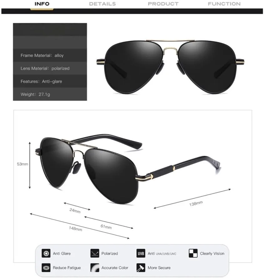 

Авиационные фотохромные поляризованные солнцезащитные очки для мужчин, очки-хамелеон для женщин, очки с защитой от бликов для вождения UJNHGQ, Sun Silver-blue