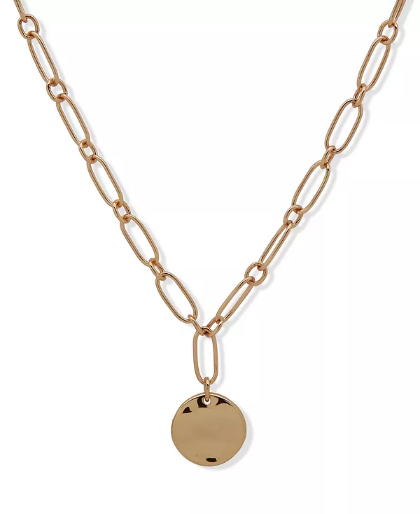 

Ожерелье с волнистой текстурой золотистого оттенка Nine West, gold