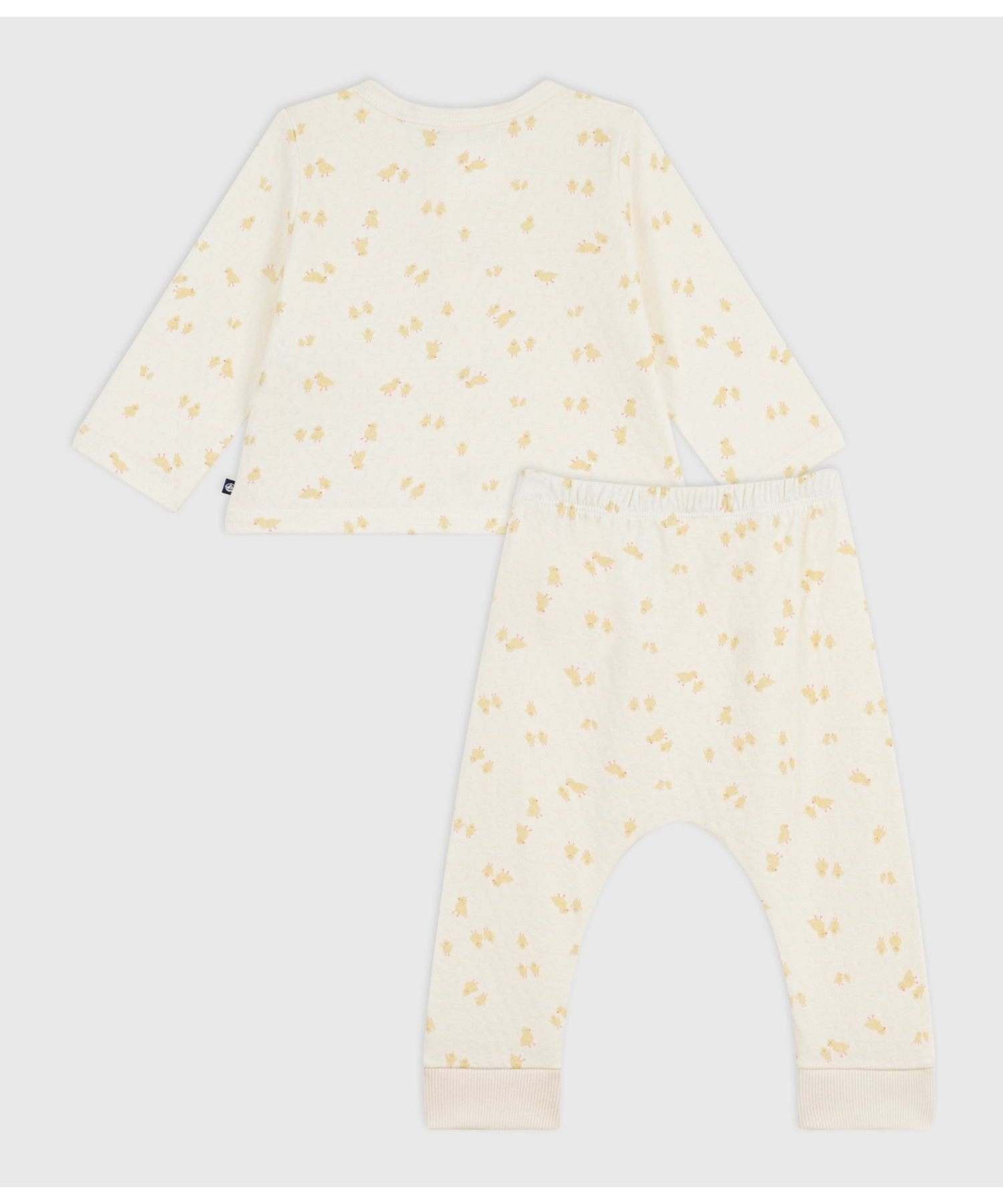 Детский комплект из 2 предметов PETIT BATEAU, Off-white/multicolor — фото 3