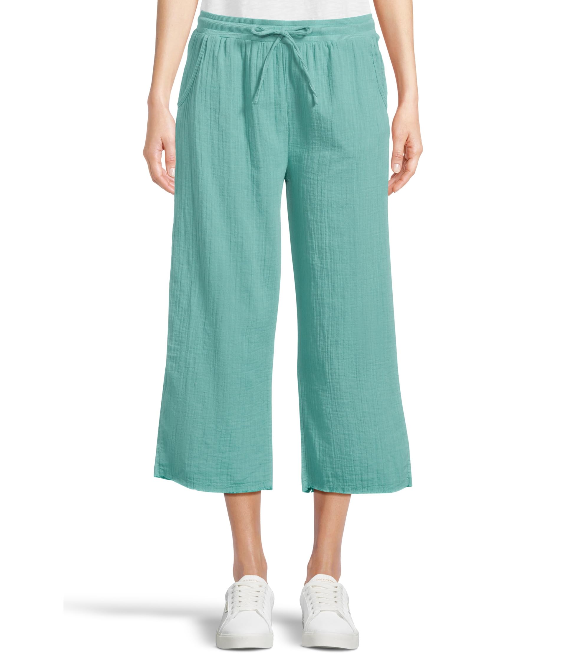 

Брюки Mod-o-doc Ribbed Waist Midi Pants, Open Water