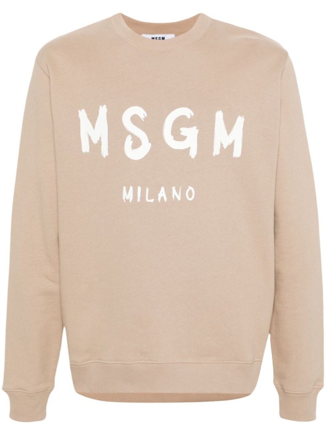 

MSGM толстовка с логотипом, нейтральный цвет