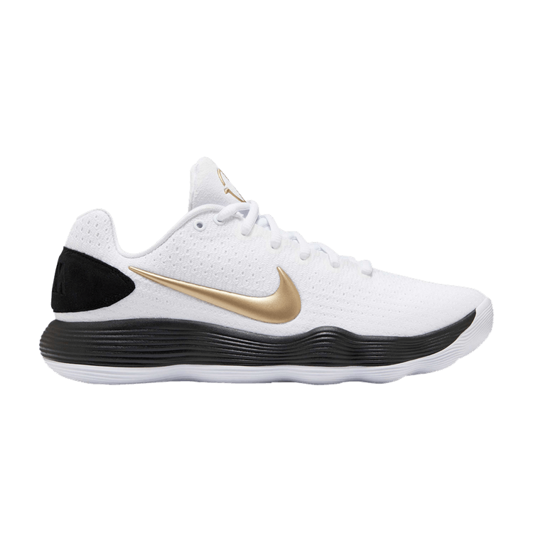 

Кроссовки Hyperdunk 2017 Low EP 'White Metallic Gold Black', белый