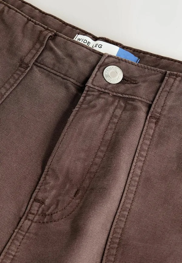 Джинсы свободного кроя Next, Chocolate Brown — фото 2