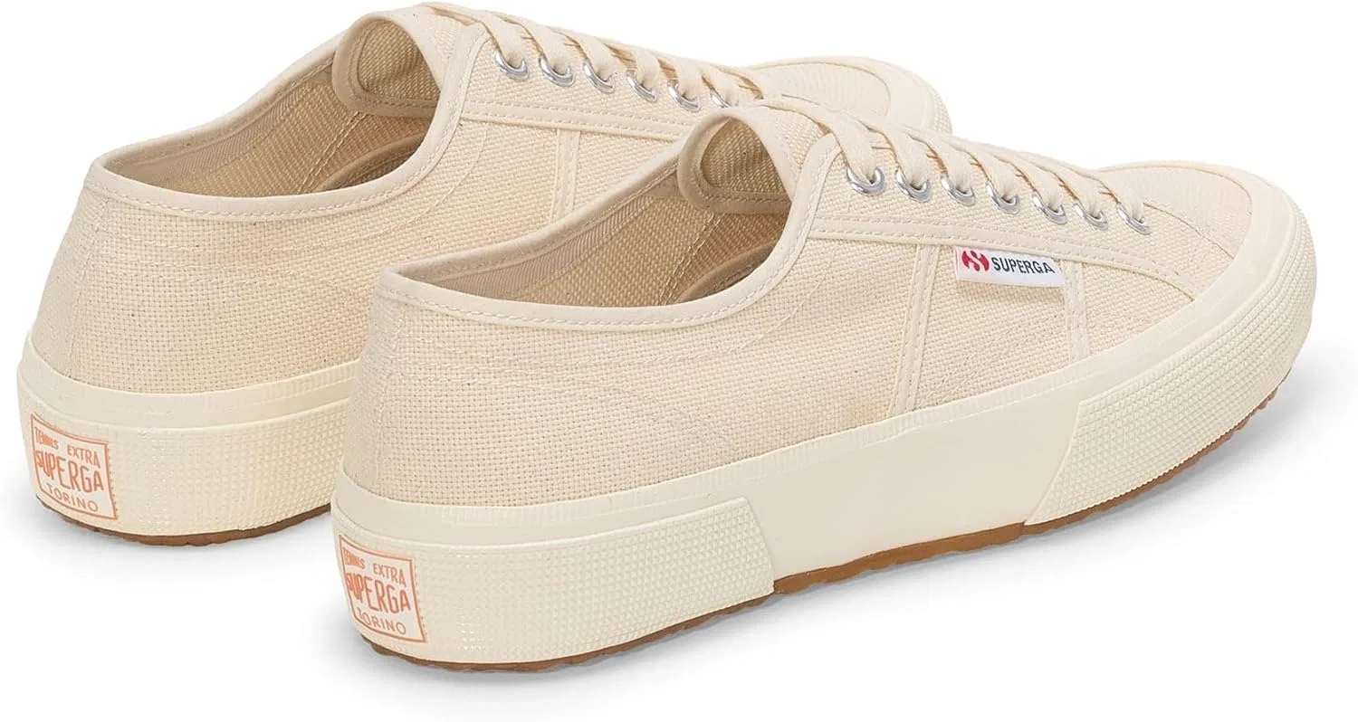 Кроссовки SUPERGA 2750 OG - Бежевый Raw/Белый — фото 4
