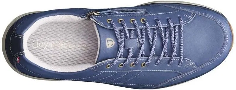 Мужские кроссовки JOYA Mascow Zip Blue из нубуковой кожи и текстиля, синие — фото 4