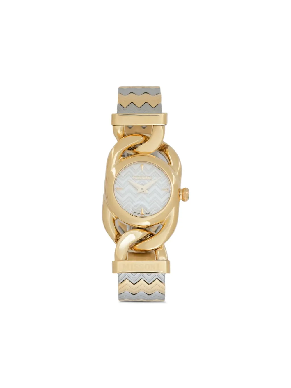 

Наручные часы Zigzag 22 мм Missoni, золотой