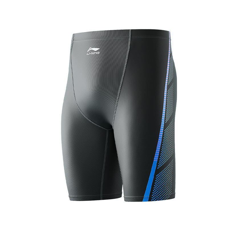 

LiNing Плавки мужские Advanced Black, Advanced Black (в комплекте очки для плавания Large Frame Racing Blue)