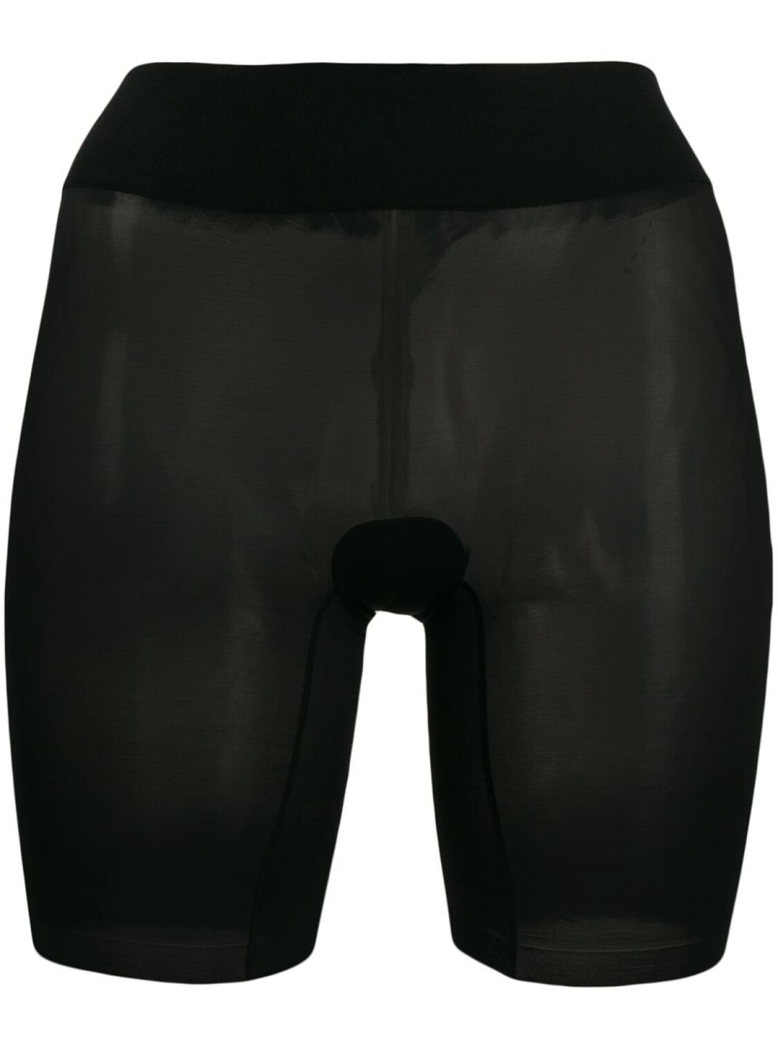 

Wolford полупрозрачные бесшовные шорты, черный