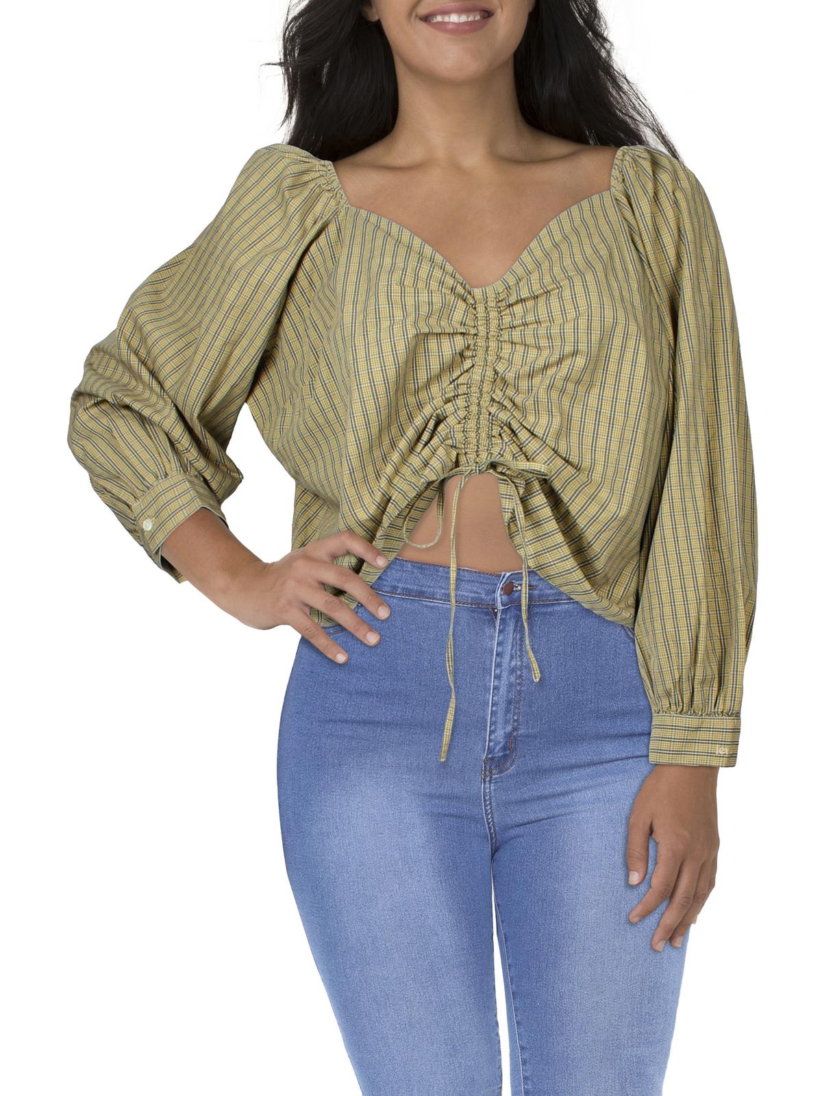 

Блузка женская Levi's, цвет zelda plaid weeping willow