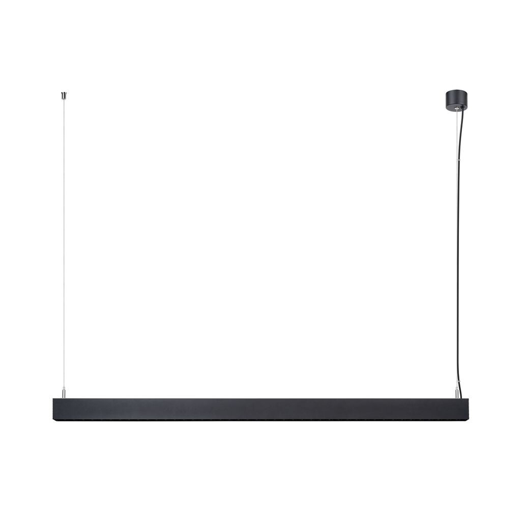 

Подвесной светильник SOREN черный LED 4000K 1xLED 41W алюминий 170x3,3x120см Thoro Lighting Sollux Lighting