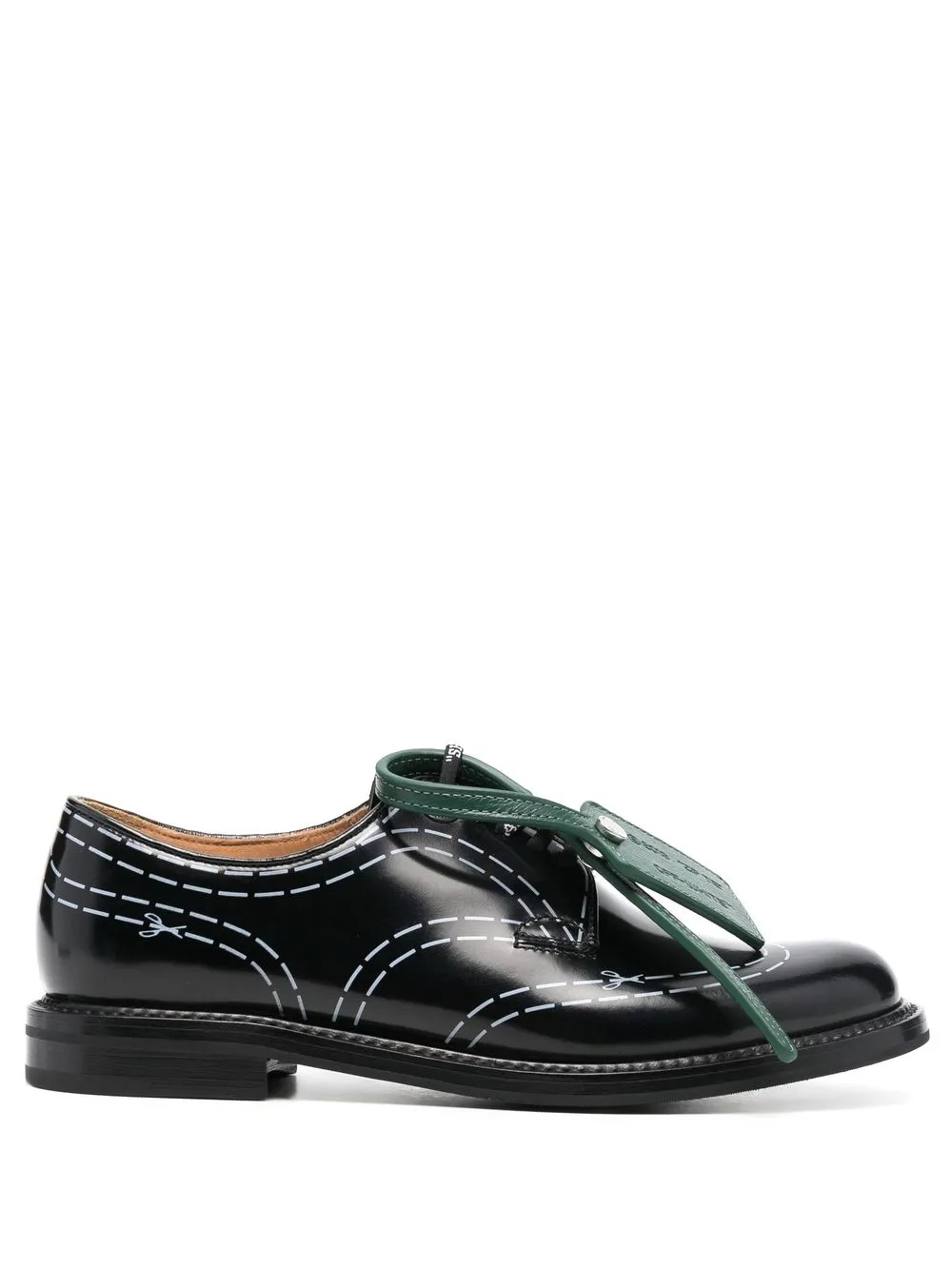 Туфли дерби из коллаборации с Church's Shannon OFF-WHITE, черный