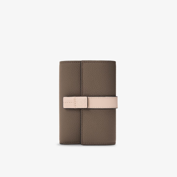 

Вертикальный маленький кожаный кошелек Loewe, мультиколор