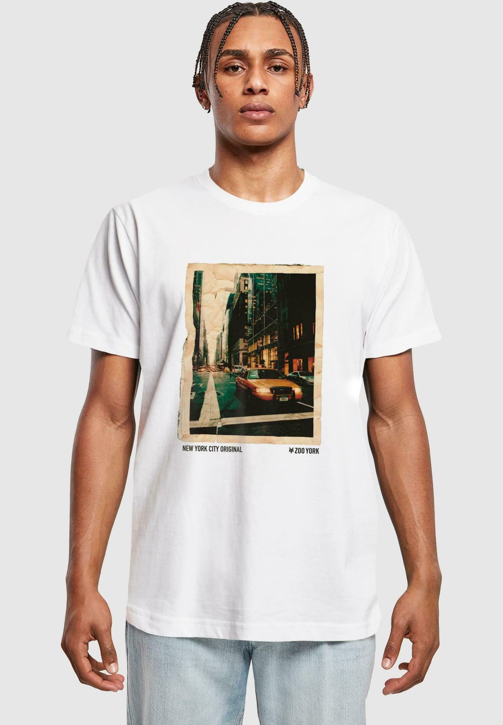 

Футболка с принтом THE STREETS ZOO YORK, белый