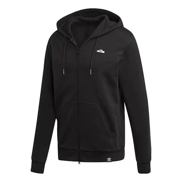 

Толстовка adidas originals Mini Emb Fzhood Casual Loose Black, черный