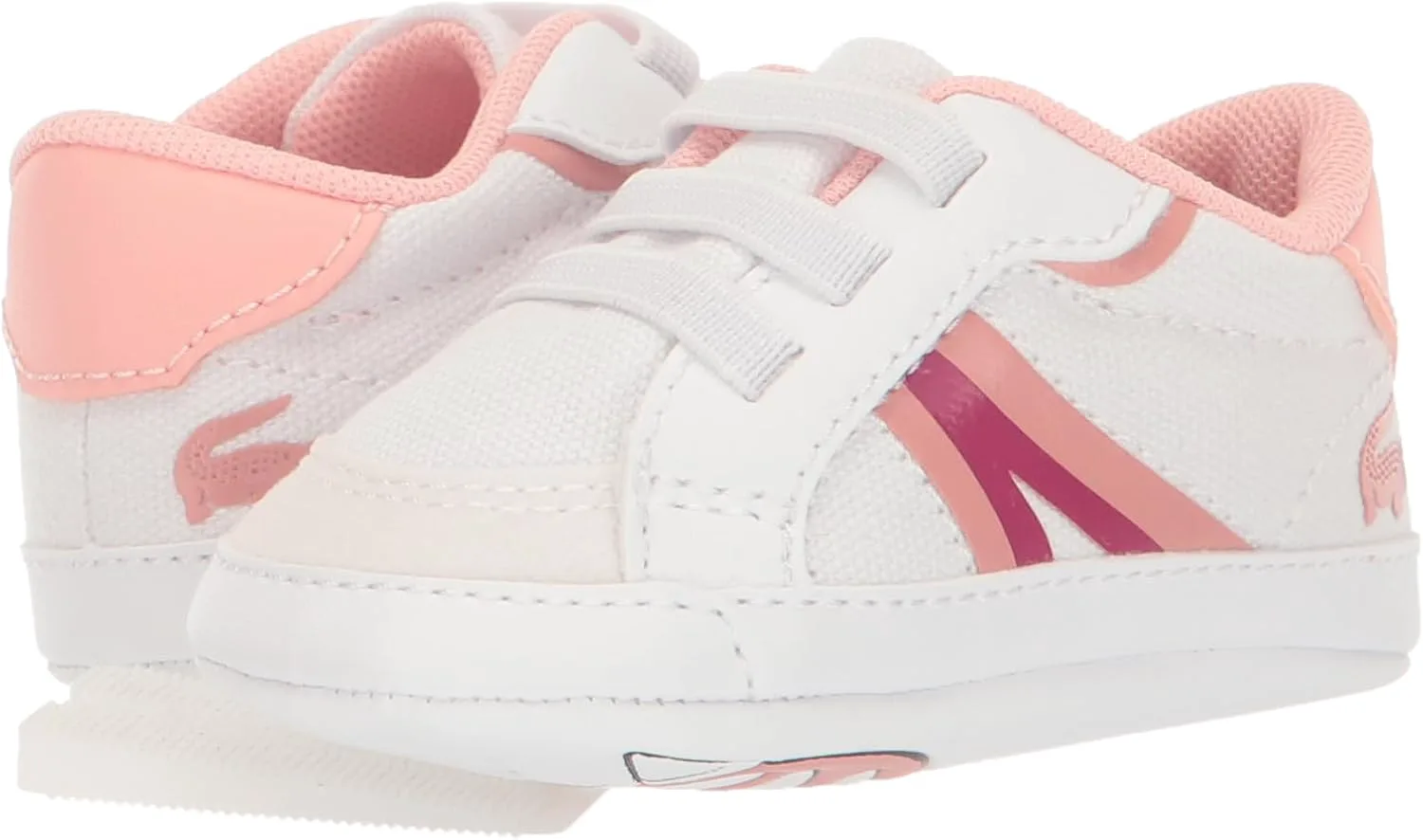 

Кроссовки Lacoste Kids L004, белый/черный