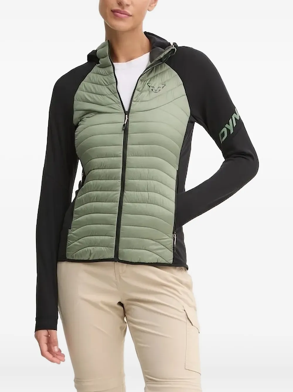 

Стеганая куртка с капюшоном DYNAFIT, зеленый