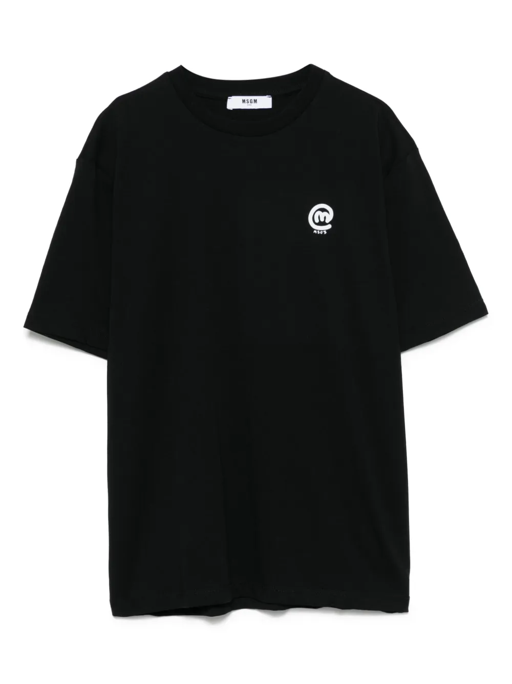 

Футболка с логотипом MSGM Kids, черный