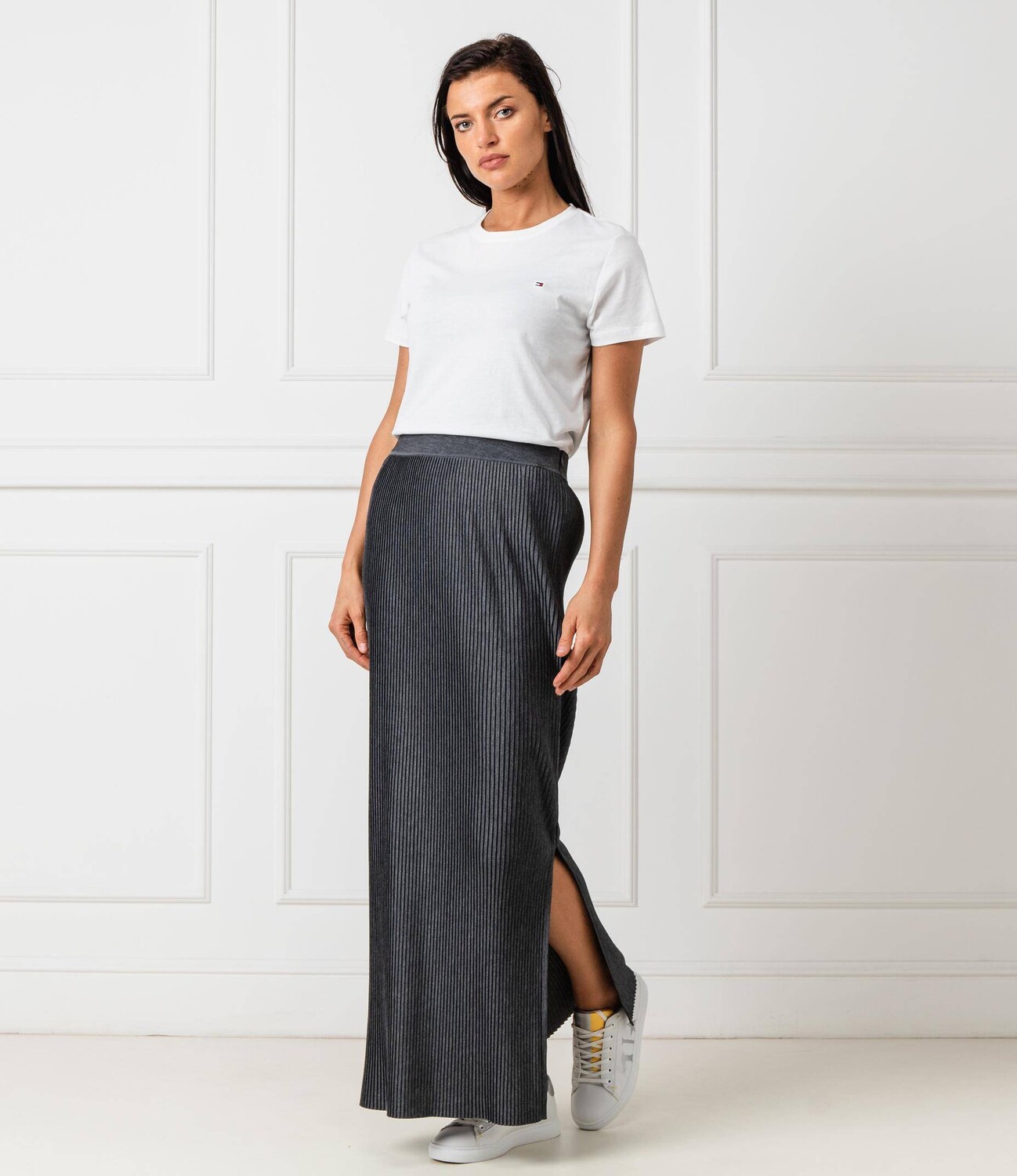 Футболка Tommy Hilfiger heritage regular fit, белый — фото 2